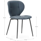 Marckeric Temno sivi jedilni stoli v kompletu 2 ks Maura – | Shoptok.si