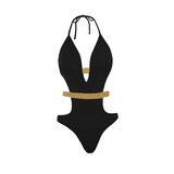 DEVI COLLECTION Ženski jednodelni kupaći kostim Gaia crni | Eponuda.com