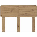  Vzglavje z vzglavjem Umetni hrast 135 cm Konstruiran les, (5000110349) | Shoptok.si