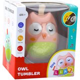 Mini senzorna sova za igru za bebe - zeleno/roza | shoptok.hr