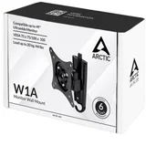 W1A držač za monitor (zidni), 13"–43", VESA 75/100 mm, crni