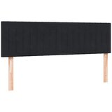 Box spring krevet s madracem crni 160x210 cm baršunasti | Eponuda.com