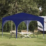  Rastezljivi šator za zabave 290 x 290 x 245 cm Plava | shoptok.hr