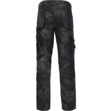 Leipold+Döhle Hlače s pasom Camouflage, črn vzorec, S | Shoptok.si