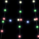  LED Božićno drvce s zemljanim klinovima Šareni 511 cm Metal | shoptok.hr