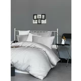 Mijolnir Svijetlo siva posteljina za bračni krevet od pamučnog satena 200x200 cm –
