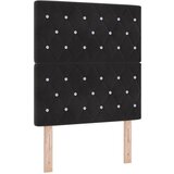 vidaXL Naslon za glavu s kristalnim gumbima tapecirani crni 80 cm baršun, Naslon za glavu s kristalnim gumbima tapecirani crni 160 cm baršun | shoptok.hr