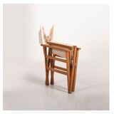 Hanah home Set baštenskih stolova i stolica (3 komada) Krem boja MYR03 | ePonuda.com