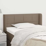 Vzglavje z ušesi taupe 93x16x78/88 cm blago, (20739745) Cene