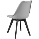Mark stolica - sive/crne noge x 3 | shoptok.hr