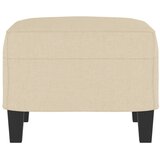  Tabure krem 60 x 50 x 41 cm od tkanine | Eponuda.com