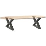  Noge za klub stolić 2 kom antracit 50 x (30-31,3) cm čelik | shoptok.hr