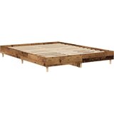 Okvir kreveta bez madraca staro drvo 150x200 cm | shoptok.hr