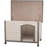 Trixie lesena hiška za pse z ravno streho, velikost S-M | Shoptok.si
