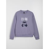 Sinsay Crewneck dukserica s printom comfort | shoptok.hr
