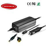 Optimus 90W auto punjač za laptop (19.5V/4.74A, 6.5x4.4mm) | shoptok.hr