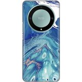  Silikonska maska za Honor Magic 5 Lite Blue Marble Print plava | ePonuda.com