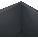  Vrtna saksija 2 kom. Antracit 100 x 30 x 49 cm Čelična vrata | shoptok.hr