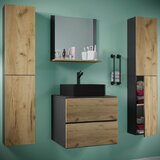 MID.YOU kopalnica lendas xl, antracit, medeni hrast | Shoptok.si