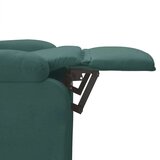  Naslanjač iz temno zelenega blaga, (21002209) | Shoptok.si