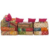  Modularni tabure za 4 osobe od tkanine s patchworkom | shoptok.hr