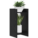  Stalak za biljke Crni Hrast 30 x 30 x 60 cm Konstrukcijsko drvo | shoptok.hr
