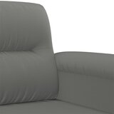  2-dijelni set sofa s jastucima tamnosivi od mikrovlakana | shoptok.hr