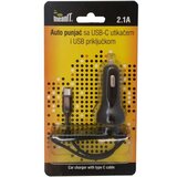 Meanit punjač, auto, sa USB i USB type C priključkom, 2.1A | ePonuda.com