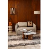 Dutchbone Rjave/bež mizice v kompletu 3 ks z marmorno mizno ploščo 41x73 cm Suki – | Shoptok.si