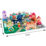 Kruzzel drvene kocke 115 kom - grad | shoptok.hr