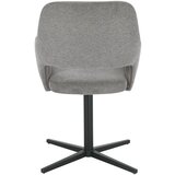 MID.YOU NASLANJAČ, les, kovina, tekstil siva | Shoptok.si