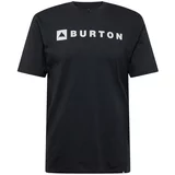 Burton Tehnička sportska majica crna / bijela