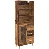 Highboard Staro drvo 69,5 x 34 x 180 cm Konstruirano drvo | shoptok.hr