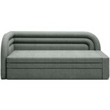 ELTAP Zelena sklopiva/s prostorom za odlaganje sofa od šenila s lijevim kutom 223 cm Fabillo – Cijene