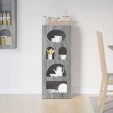  Strani šal Siva Sonoma 40 x 35 x 100,5 cm Konstruiran les, (5000108222) | Shoptok.si