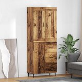  Highboard 2 kom. Staro drvo 69,5 x 34 x 180 cm Slike