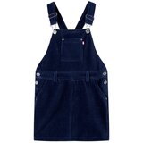  Dječja haljina kombinezon od samta modra 116 | shoptok.hr