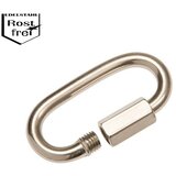 Brzi zatvarač za lanac (Ø x D: 4 x 41,5 mm, Plemeniti čelik) | shoptok.hr