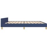  Okvir za krevet bez madraca plavi 200x200 cm od tkanine | shoptok.hr