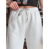 DStreet Spodnie damskie dresowe wide leg DRESMOOD PREMIUM ecru | shoptok.hr