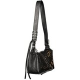 Desigual ženska crossbody torbica s perforacijom i resama 16x8x24 cm crna | shoptok.hr