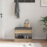  Klupa za hodnik s jastukom Sonoma hrast 63 x 38 x 45 cm - sonoma hrast 63 cm | shoptok.hr