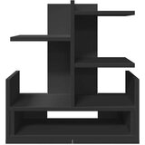  Organizator za pisalno mizo črn 49x20x52,5 cm inženirski les, (21413929) | Shoptok.si