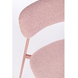 YES EVERYDAY Rožnat oblazinjen jedilni stol Inka – | Shoptok.si