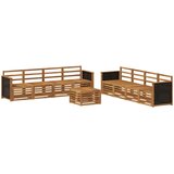  Setovi sofa 9 pcs Čvrsto drvo akacije | shoptok.hr
