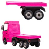Prikolica za tovornjak Mercedes Actros - roza | Shoptok.si