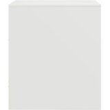  Noćni ormarići 2 kom bijeli 34,5 x 39 x 44 cm čelični | shoptok.hr