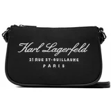 Karl Lagerfeld Ročna torba 241W3206 Črna