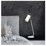 Opviq Bela namizna svetilka s kovinskim senčilom (višina 55 cm) Sivani – | Shoptok.si