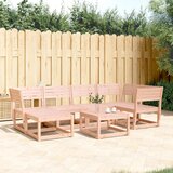  6-dijelni set vrtnih sofa od masivnog drva duglazije | shoptok.hr